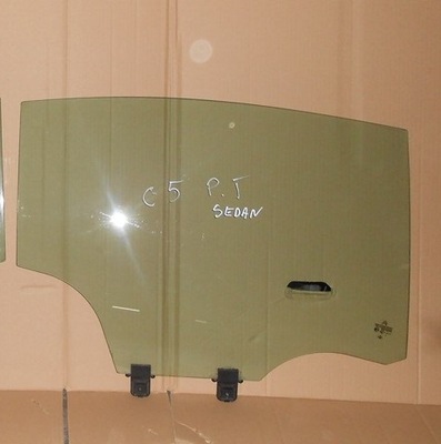 Citroen c5 iii sedan стекло дверь правый задняя 08 r. фото №1