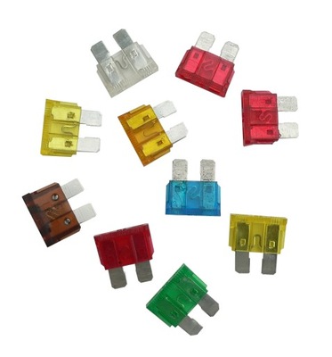 Запобіжник стандарт płytkowy набір запобіжників фото №1