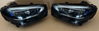 Kpl.lampy перед передние mercedes w206 digital + модули europa 1 фото №1