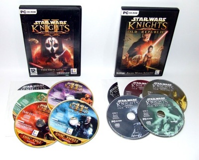 STAR WARS KNIGHTS OF THE OLD REPUBLIC 1 I + 2 II