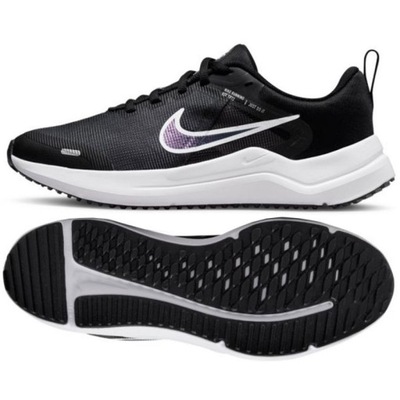 Czarne Tkanina Buty Damskie Sportowe Nike r.38,5