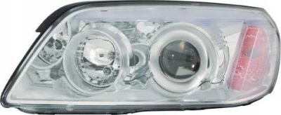 Фара лампа chevrolet captiva '06- левая depo фото №1