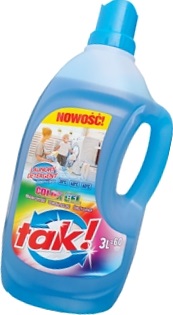 TAK! Żel do prania kolorów Color 3 l 60 prań