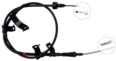 CABLE FRENOS DE MANO HYUNDAI ACCENT 3 05-10 LT  