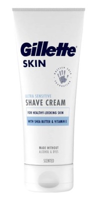 KREM DO GOLENIA Z MASŁEM SHEA I WITAMINĄ E GILLETTE SHAVE CREAM