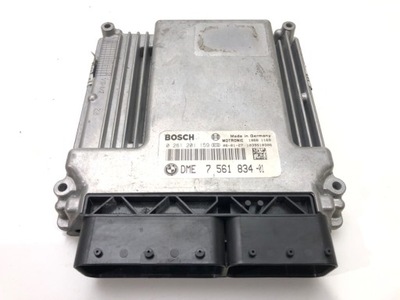 COMPUTADOR DEL MOTOR BMW E90 7561834 2.0 150KM 04-12 UNIDAD DE CONTROL MÓDULO  