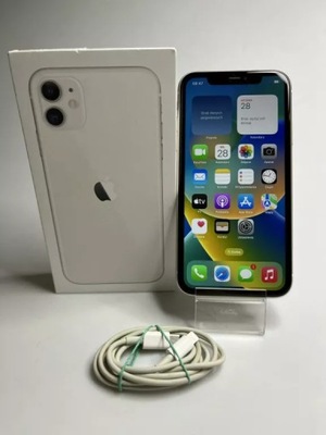 TELEFON APPLE IPHONE 11 64GB. BAT.86% BLOKADA ICLOUD !!