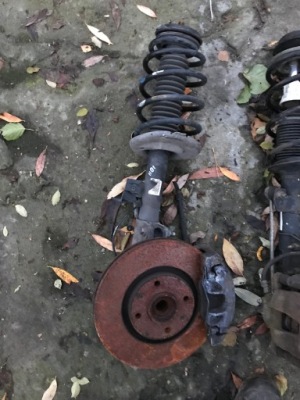 Citroen c4 picasso i hdi kpl амортизационная стойка поворотный кулак правый фото №1