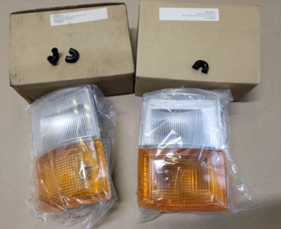 Лампа габаритна поворотник поворотник перед r/l toyota hi-ace hiace 87-89-r. фото №1
