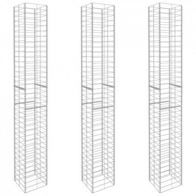 KOSZ GABIONOWY ŚCIANA GABIONOWA SIATKA 25x25x197