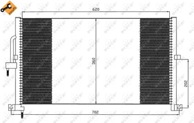 NRF 35603 SKRAPLACZ, KONDICIONAVIMAS 