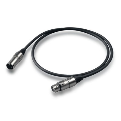 Proel Kabel mikrofonowy XLR F - XLR M 3m
