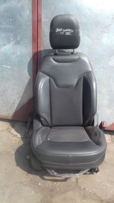 Сидіння правий перед jeep compass ii напівшкіра anglik фото №1