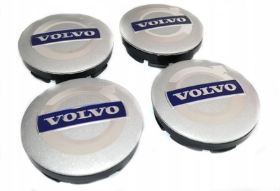 VOLVO CUP NUTS KAPSLE PLUGS ALUFELG 56MM/52MM  