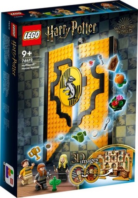 LEGO 76412 HARRY POTTER FLAGA HUFFLEPUFFU