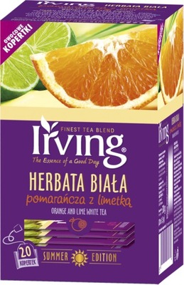 Herbata biała Irving pomarańcza limetka 20szt
