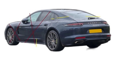 Porsche panamera 971 четверть задняя задняя левая правая фото №1