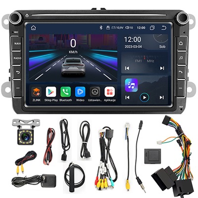 RADIO ANDROID GPS SKODA ROOMSTER 2006-2015 4/64GB  