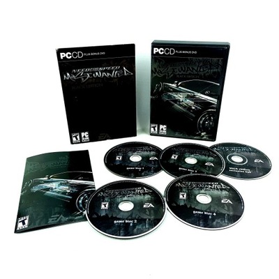NEED FOR SPEED MOST WANTED 2005 BLACK EDITION PC