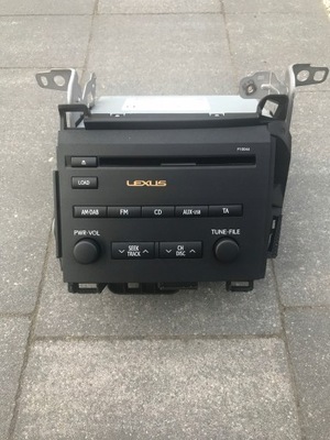 Lexus ct 200 h оригінальний радіо cd 86120-76210 фото №1