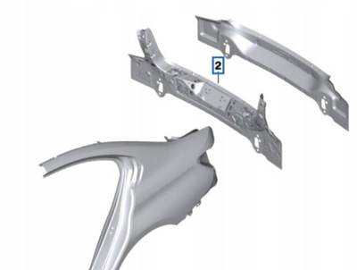Pas задний bmw 3 g20 оригинал фото №1