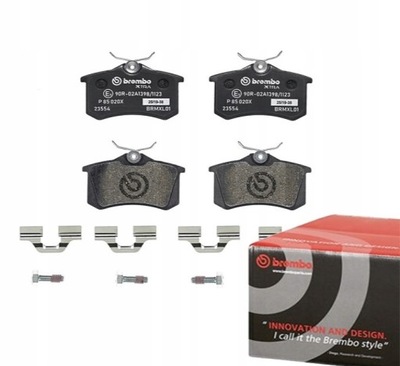 Тормозные колодки тормозные задняя do peugeot 1007 1.6 hdi nfu фото №1