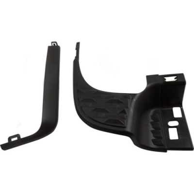 Dodge ram 2019- накладка молдинг бампера задня ліва фото №1