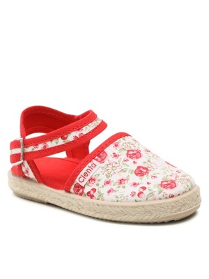 CIENTA Espadryle 40029 Rojo 02