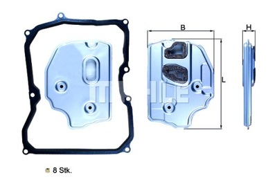 MAHLE ФИЛЬТР ГИДРАВЛИЧЕСКИЙ КОРОБКА АВТОМАТИЧЕСКИЙ VAG