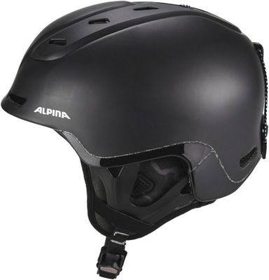 Kask Narciarski Alpina Spine Czarny 58-61 CM