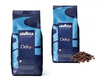 Kawa Ziarnista Bezkofeinowa Lavazza 2X500 g 1KG