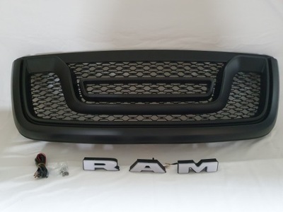 Решітка радіатора решітка радіатора led dodge ram 1500 rebel 2015-2018 фото №1