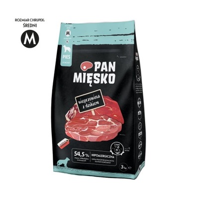 Pan Mięsko Wieprzowina z dzikiem M 3KG