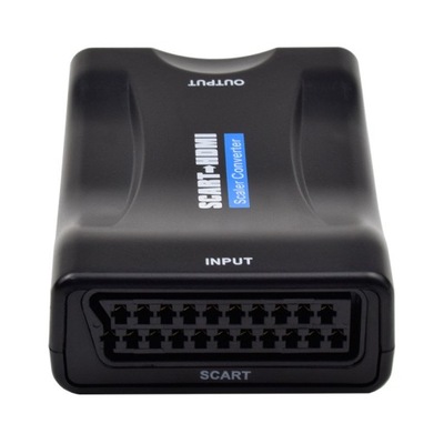 Adapter 1080P HDMI do SCART Video Audio Converter