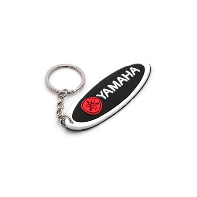 WHITE KEYRING IN STYLU! KEYRING RUBBER FOR YAMAHA R6 -  