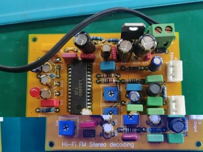 Płytka dekodera stereo LA3450 do wzmacniaczy HIFI