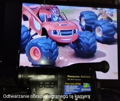 Kamera PANASONIC NV-RX50 VHS-C , PIĘKNY STAN, 100% SPRAWNA!