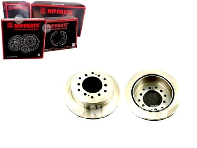 NIPPARTS DISCOS DE FRENADO 2 PIEZAS TOYOTA LAND CRUISER  