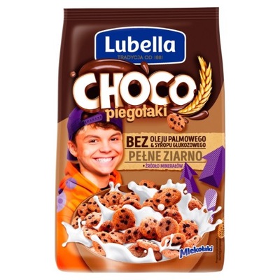 Lubella Mlekołaki Choco Piegołaki Zbożowe 250 g