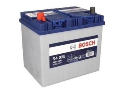 АКУМУЛЯТОР BOSCH 12V 60AH 540A L+ S4025