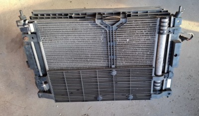 Радіатор води кондиціонер вентилятор kpl citroen c4 picasso ii 1.6 e-hdi 2013- фото №1