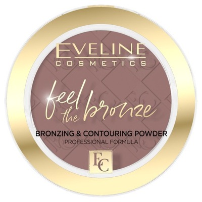 Eveline Feel The Bronze Prasowany bronzer 02