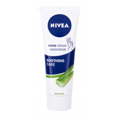 Nivea Hand Care Soothing 75 ml dla kobiet Krem do rąk