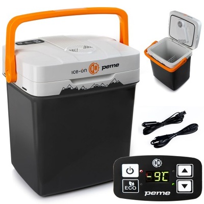 REFRIGERADOR TURÍSTICA ICE-ON 27 DE AUTOMÓVIL FUNCIÓN CALEFACCIÓN 12V 230V USB PEME  