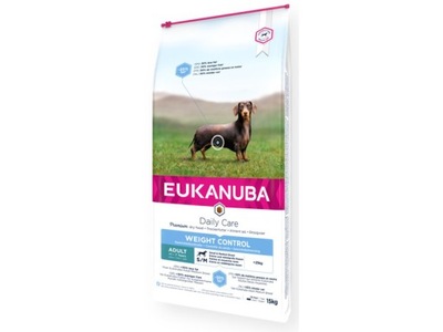 EUKANUBA Adult Medium Weight Control 15kg