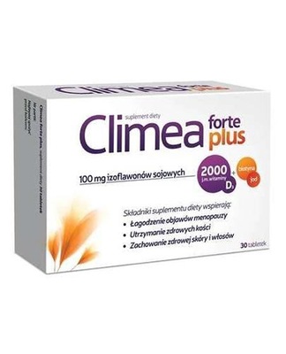 Climea forte plus preparat na objawy menopauzy