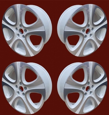 DISCS ALUMINIUM FIAT 500 7X18