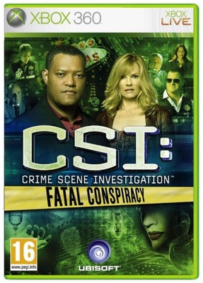 CSI Fatal Conspiracy XBOX 360