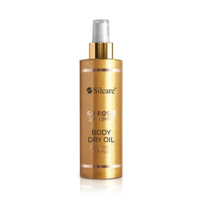 SILCARE So Rose! So Gold! Body Dry Oil rozświetlający olejekdo ciała P1