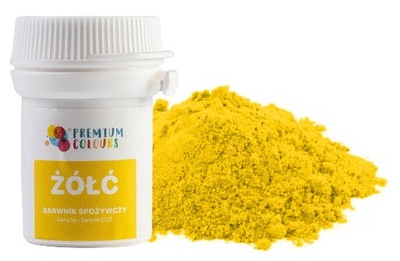 BARWNIK SPOŻYWCZY W PROSZKU ŻÓŁTY 5g